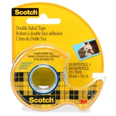 3M Double Sided Tape w/ Dispenser - Image 1